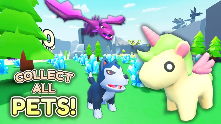 Official Roblox thumbnail for Collect All Pets!