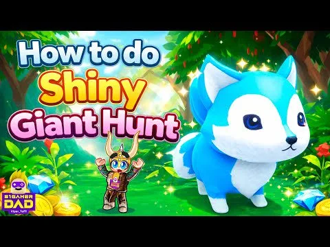 How to do Shiny Giant Hunt in Collect All Pets #roblox #cap #collectallpets